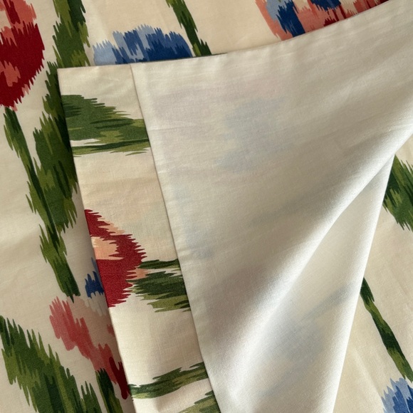 Custom Made 22 in long x 52 in wide valance panel High Quality Fabric lined (2) - Picture 5 of 5